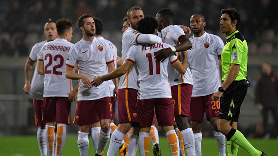 Mohamed Salah saat melawan AS Roma di tahun 2016. Copyright: Â© INDOSPORT